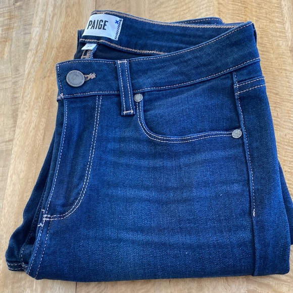 Paige Manhattan  Dark wash Bootcut Jeans Sz 27 ECU - Picture 10 of 10